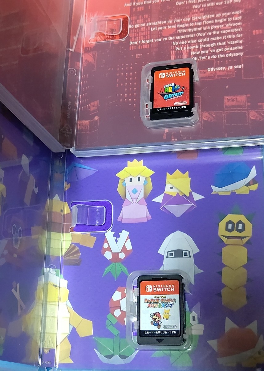 Nintendo Switch スーパーマリオオデッセイ　ペーパーマリオ　オリガミキング/ スイッチ　スーパーマリオ