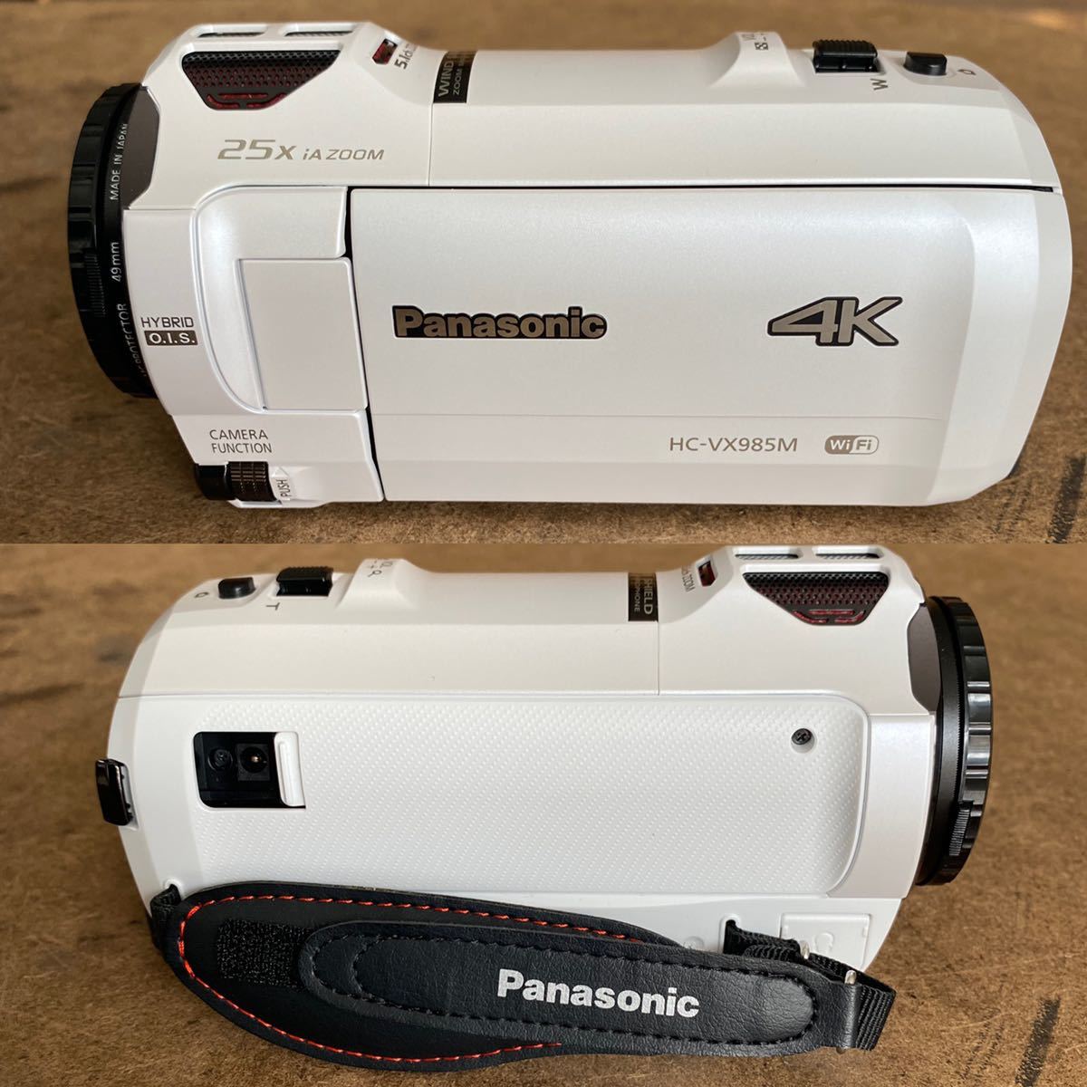 最大85%オフ! 超美品 Panasonic 4Kビデオカメラ HC-VX985M-W ③ fawe.org