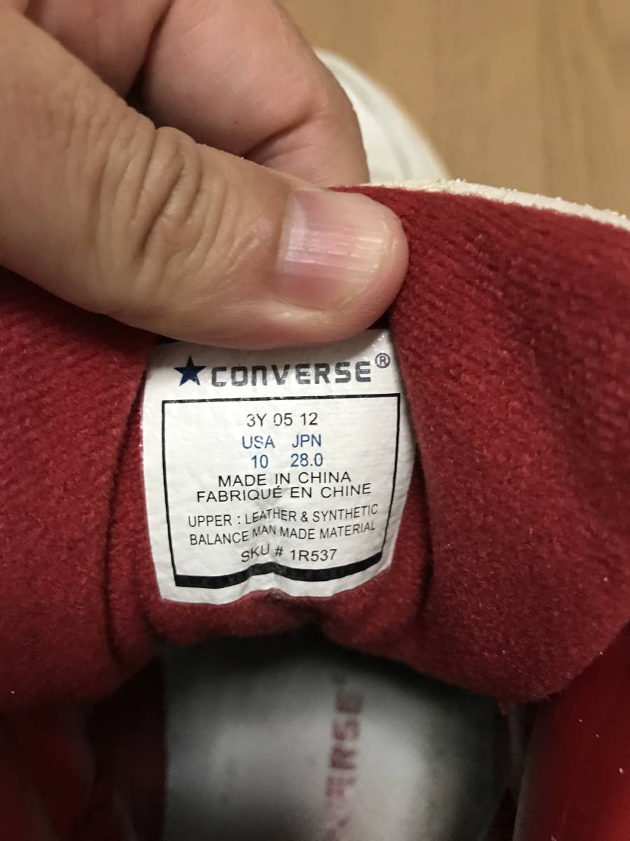 希少 06ss NUMBER NINE CONVERSE ウエポン ナンバーナイン 希少 06ss NUMBER NINE CONVERSE ウエポン ナンバーナイン
