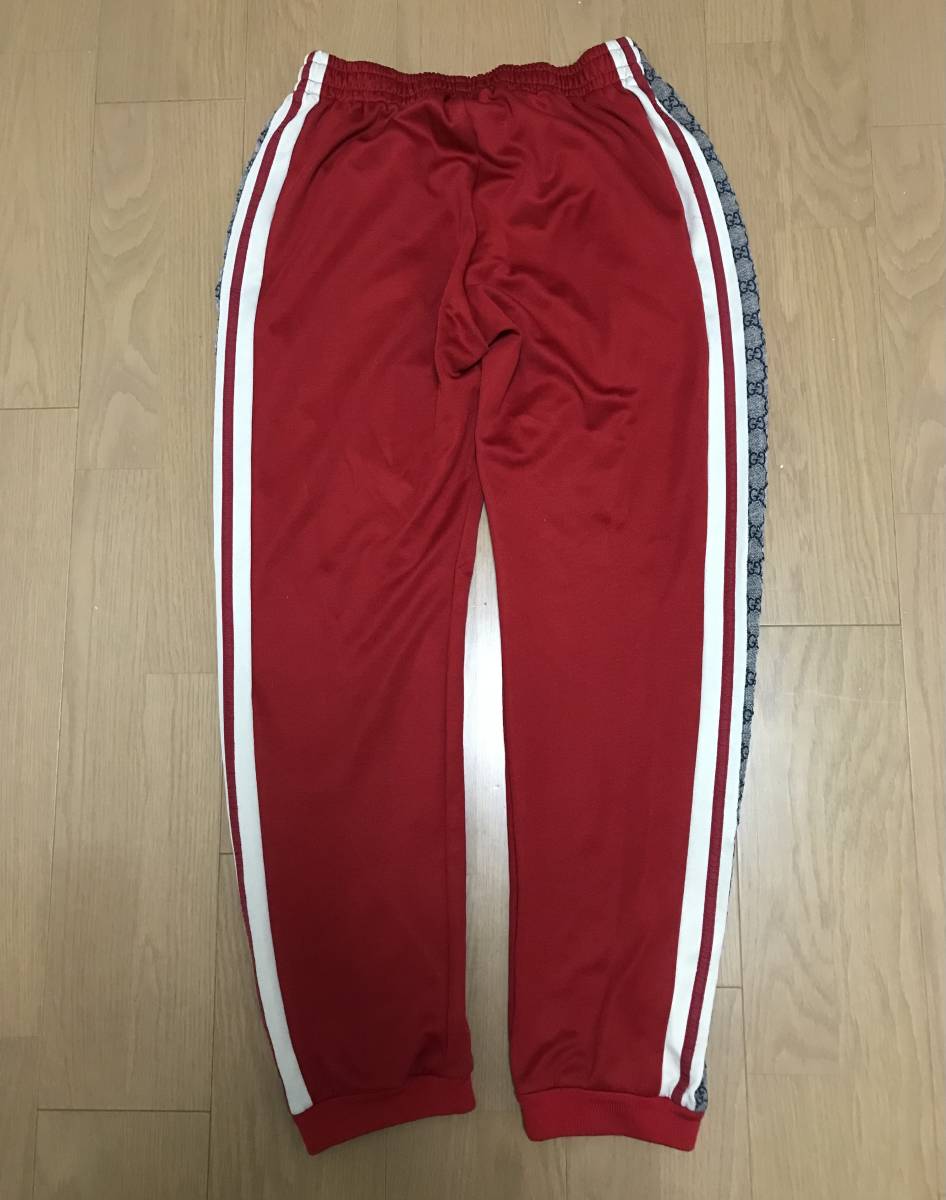 GUCCI 19SS サイドGGロゴ オーバーサイズテクニカルトラックパンツ