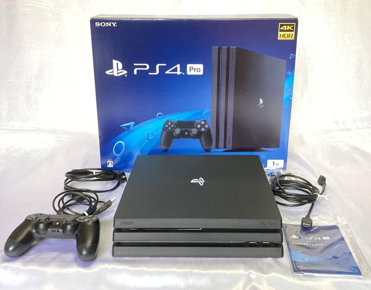 PlayStation4 Pro ジェット・ブラック 1TB CUH-7100BB01 【品】 www