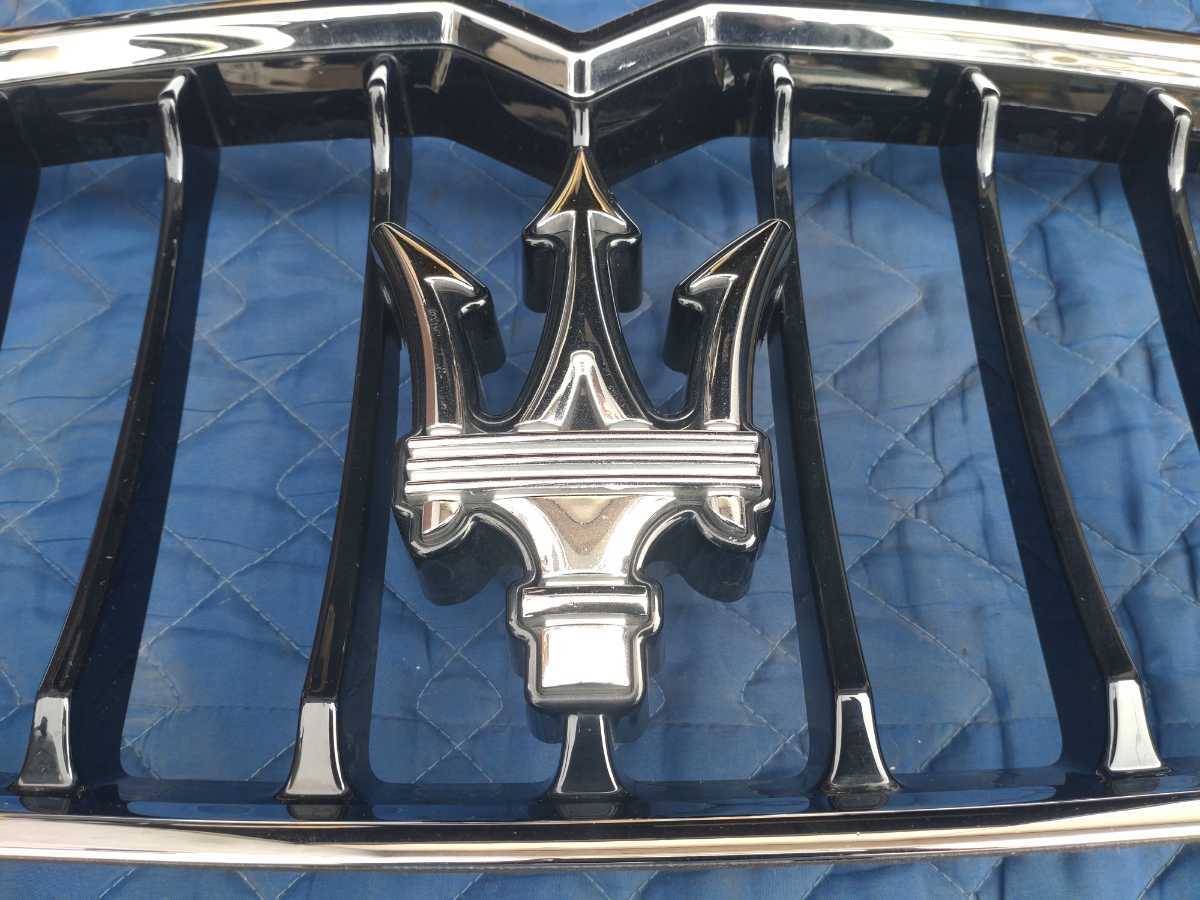 Maserati/マセラティ/純正/フロントグリル/ギブリ/クアトロポルテ/グラントゥーリズモ/made in japan/used in japan 2