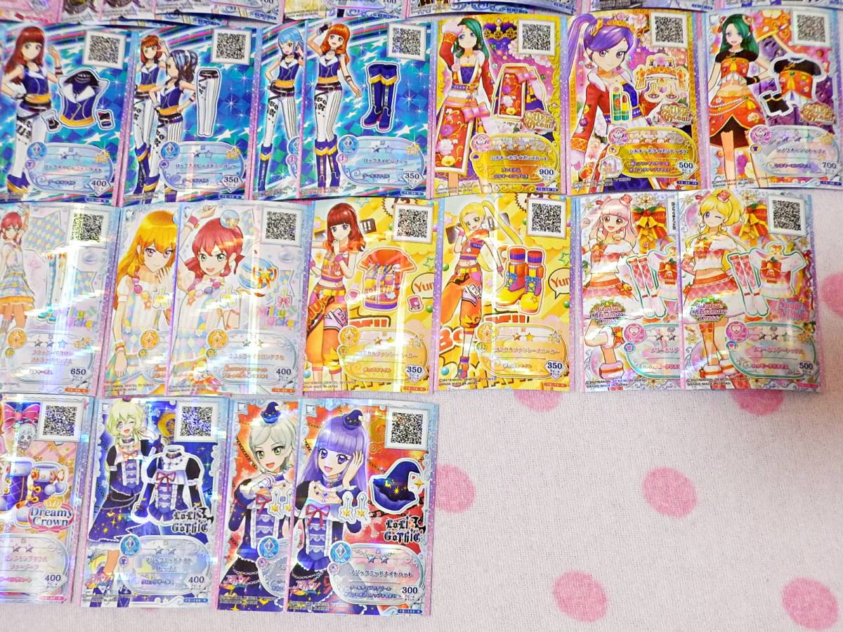 * Aikatsu f lens 5. together approximately 50 pieces set *BFR8 kind art Revolution set happy Revolution soul ti stay knee 