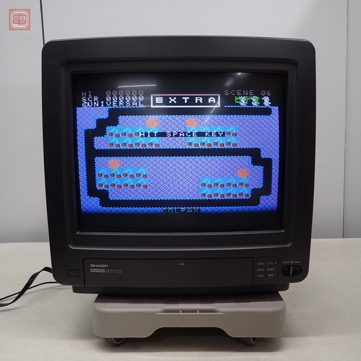 X68000/MSX等 SHARP モニター CZ-614D-TN 取説付 現状品 1円 X68000/MSX等 SHARP モニター CZ-614D-TN 取説付 現状品 1円