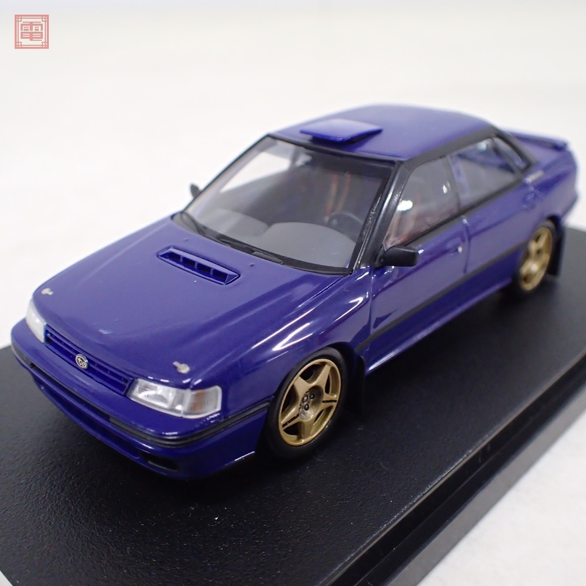 hpiレーシング 1/43 スバル レガシィ RS Gr.A プレーンカラーモデル ブルー No.8191 レガシー hpi racing Subaru Legacy Plain Color【10_画像2