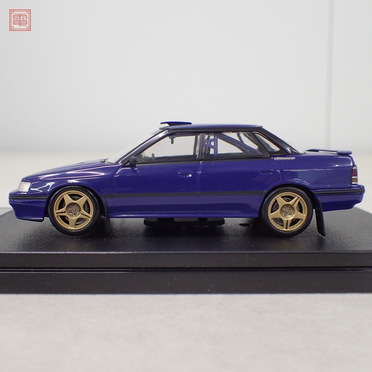 hpiレーシング 1/43 スバル レガシィ RS Gr.A プレーンカラーモデル ブルー No.8191 レガシー hpi racing Subaru Legacy Plain Color【10_画像5