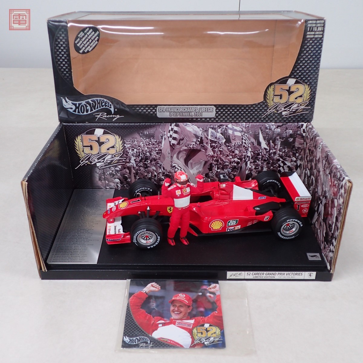 WEB限定デザイン HOT WHEELS ミハエルシューマッハ F1 - その他