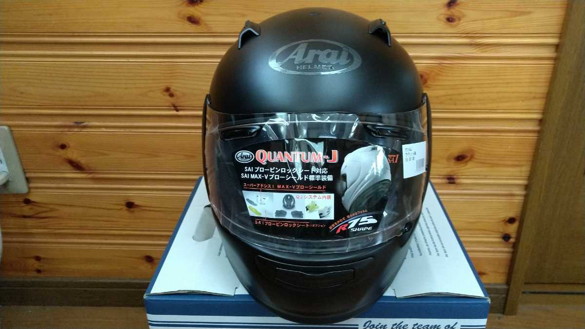 Paypayフリマ 新品未使用 Arai アライ クアンタムj フラットブラック Lサイズ 59 60センチ Paypayフリマ 新品未使用 Arai アライ クアンタムj フラットブラック Lサイズ 59 60センチ