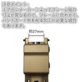 Geisseleタイプ SMR Mk16 URG-I M-LOK ハンドガード 10.5インチ DDC