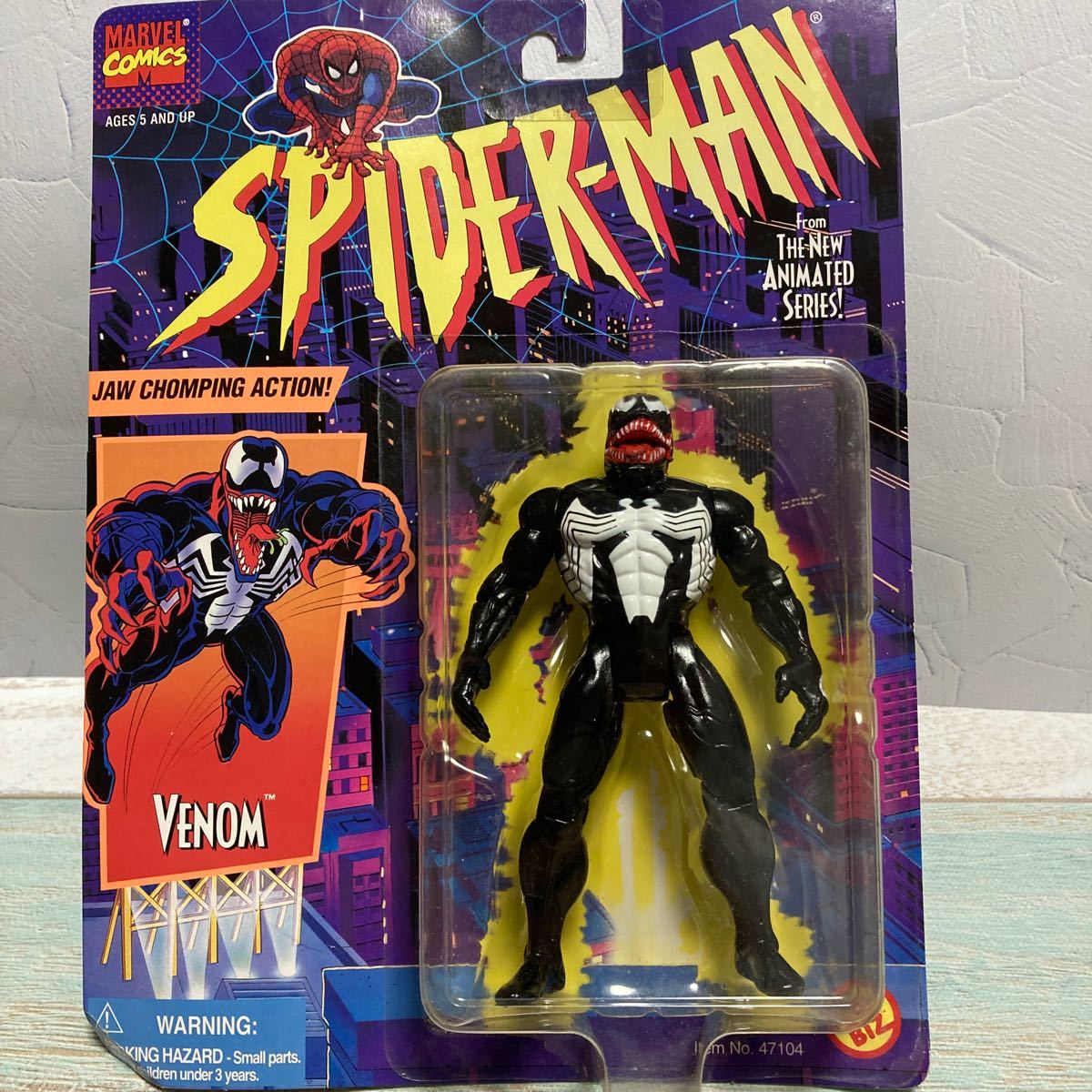 レア TOY BIZ スパイダーマン ヴェノム フィギュア VENOM