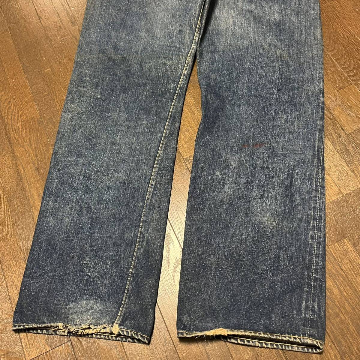 希少 50s 501XX 革パッチ levis リーバイス レザーパッチ 16ボタン vintage ビンテージ ヴィンテージ bige ボタン裏16 オリジナル_画像9