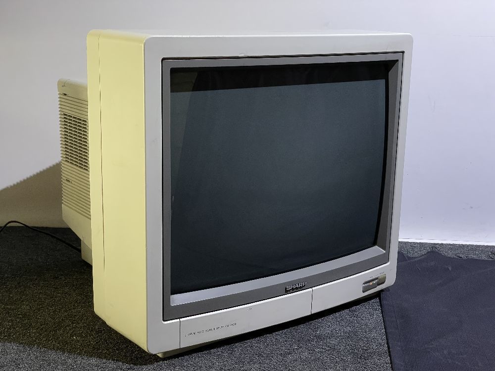 Yahoo!オークション - 360 希少 SHARP 21インチ モニター CRT Yahoo!オークション - 360 希少 SHARP 21インチ モニター CRT