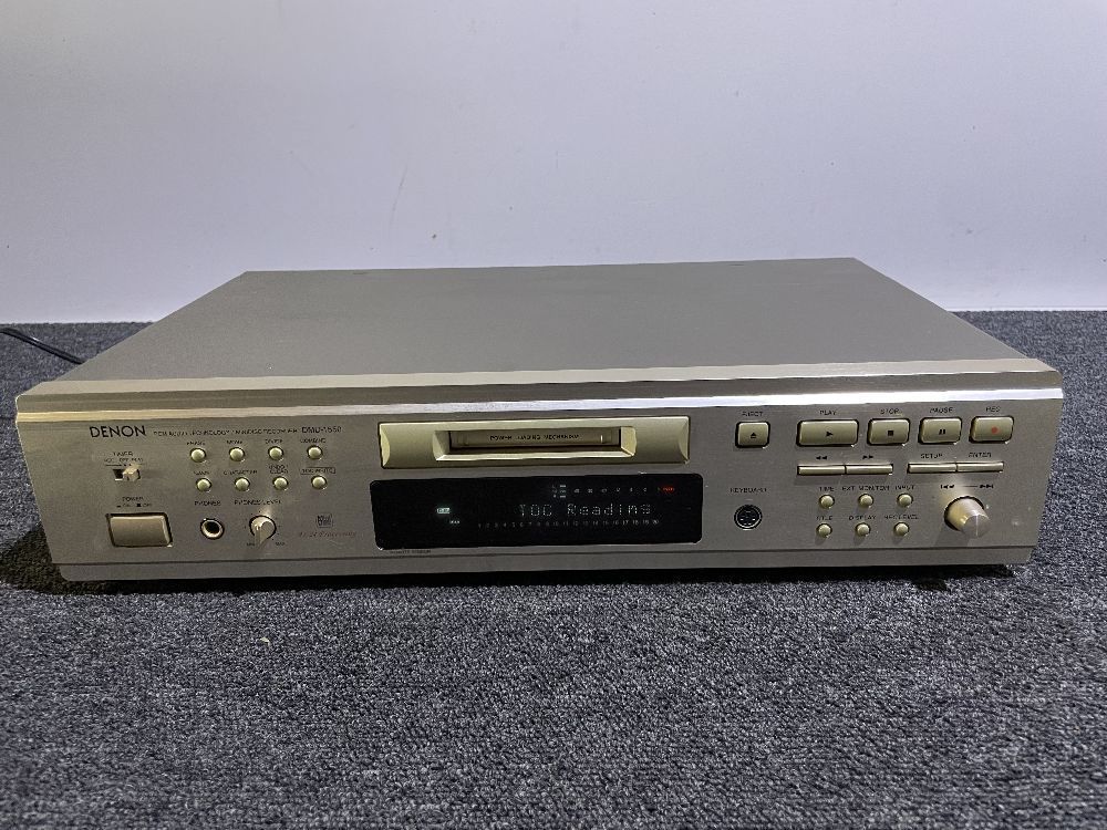 161□□ DENON DMD-1550 MDデッキ / デノン □□ | cpesbmt.com.br