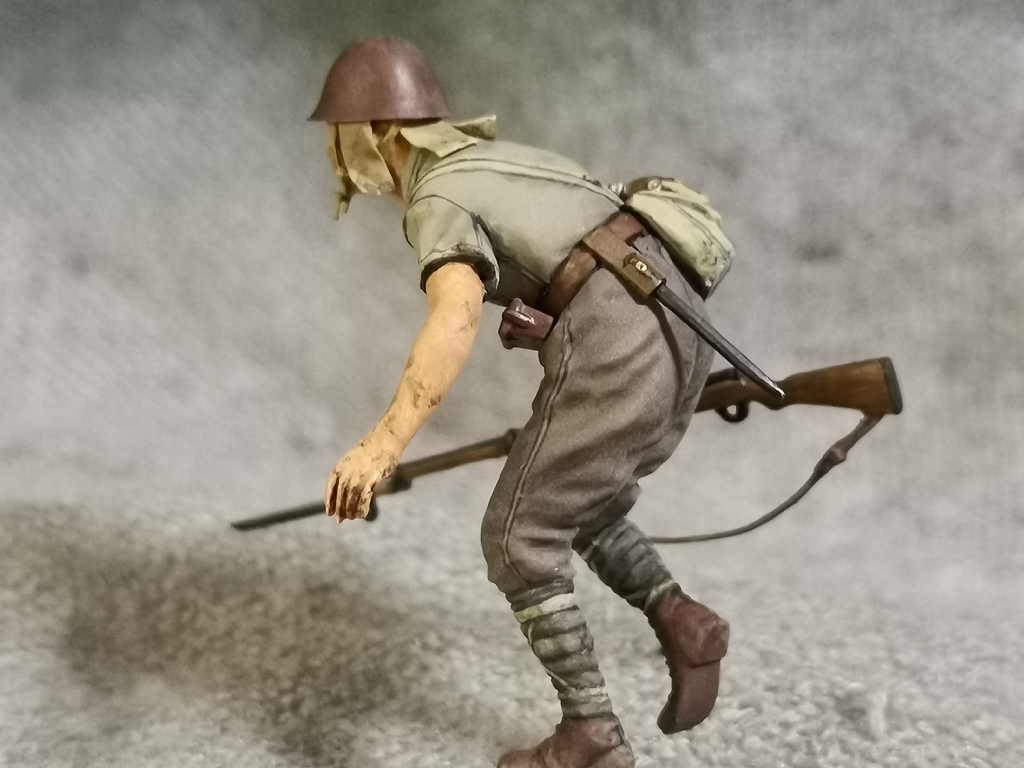 1/35 日本陸軍 歩兵 二等兵 フィギュア 完成品 item details 1/35 日本陸軍 歩兵 二等兵 フィギュア 完成品 item details