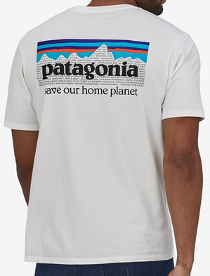 パタゴニア　メンズ・P-6ミッション・オーガニック・Tシャツ　ＷＨＩ（Ｌ）