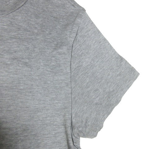 ジルスチュアート JILL STUART Tシャツ カットソー ラウンドネック 半袖 FR グレー 220527AO6A_画像6