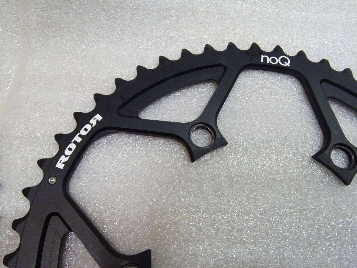 未使用品 ROTOR 50/34T noQ BCD110 5アーム 11速 ローター チェーン