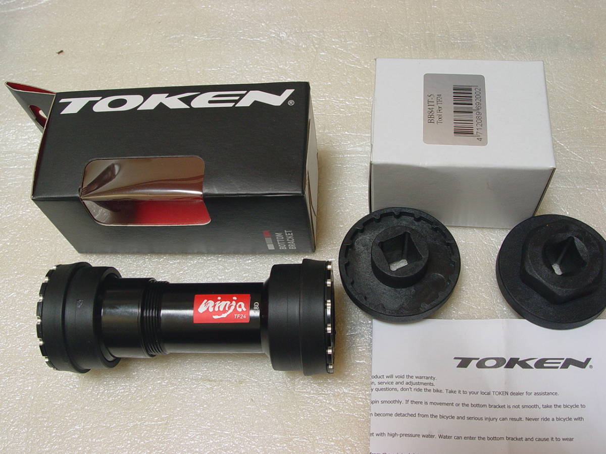 Yahoo!オークション - TOKEN NINJA BB841T-42 シマノ用 BB30→24 Yahoo!オークション - TOKEN NINJA BB841T-42 シマノ用 BB30→24