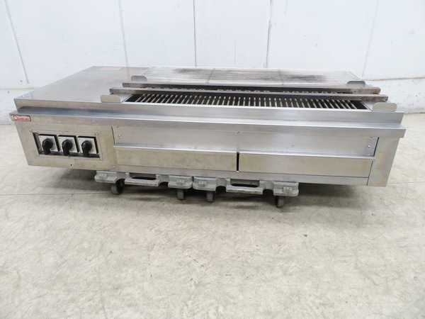 最大の割引 1300×650×260【1か月保証付】栃木 単相200V×3 焼物器 D1156