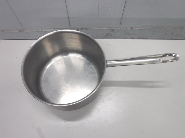 A1156◆ステンレス製◆片手鍋 シチューパン φ24cm 栃木 宇都宮 中古 業務用 厨房機器_画像2