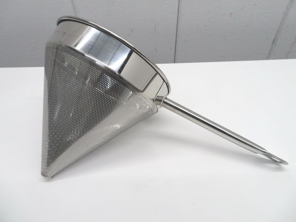 D1917◆業務用◆ステンレス製スープ濾し 27cm 栃木 宇都宮 中古 業務用 厨房機器_画像1