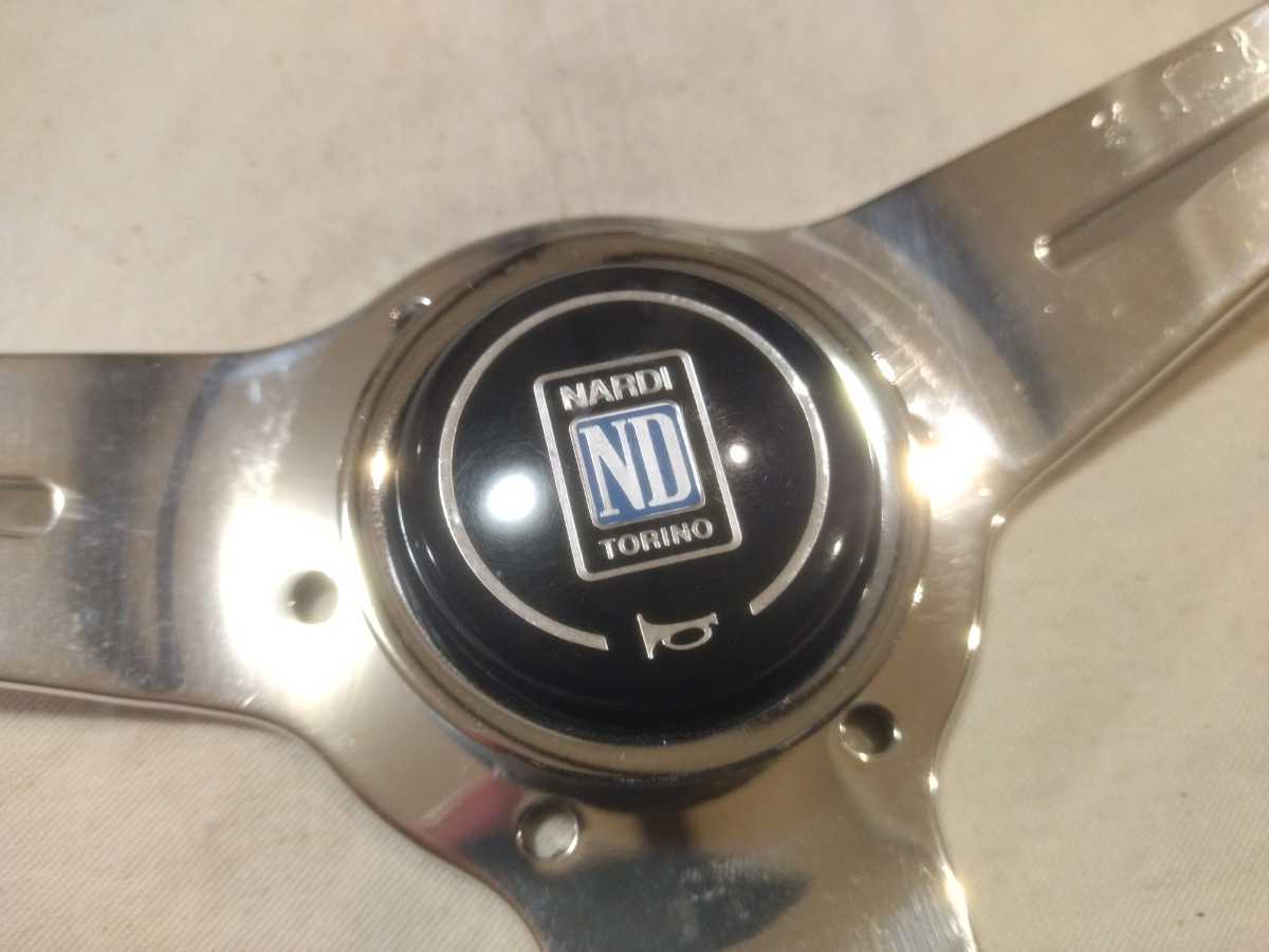 美品 ナルディ NARDI クラシック ウッド ステアリング 36パイ ホーン