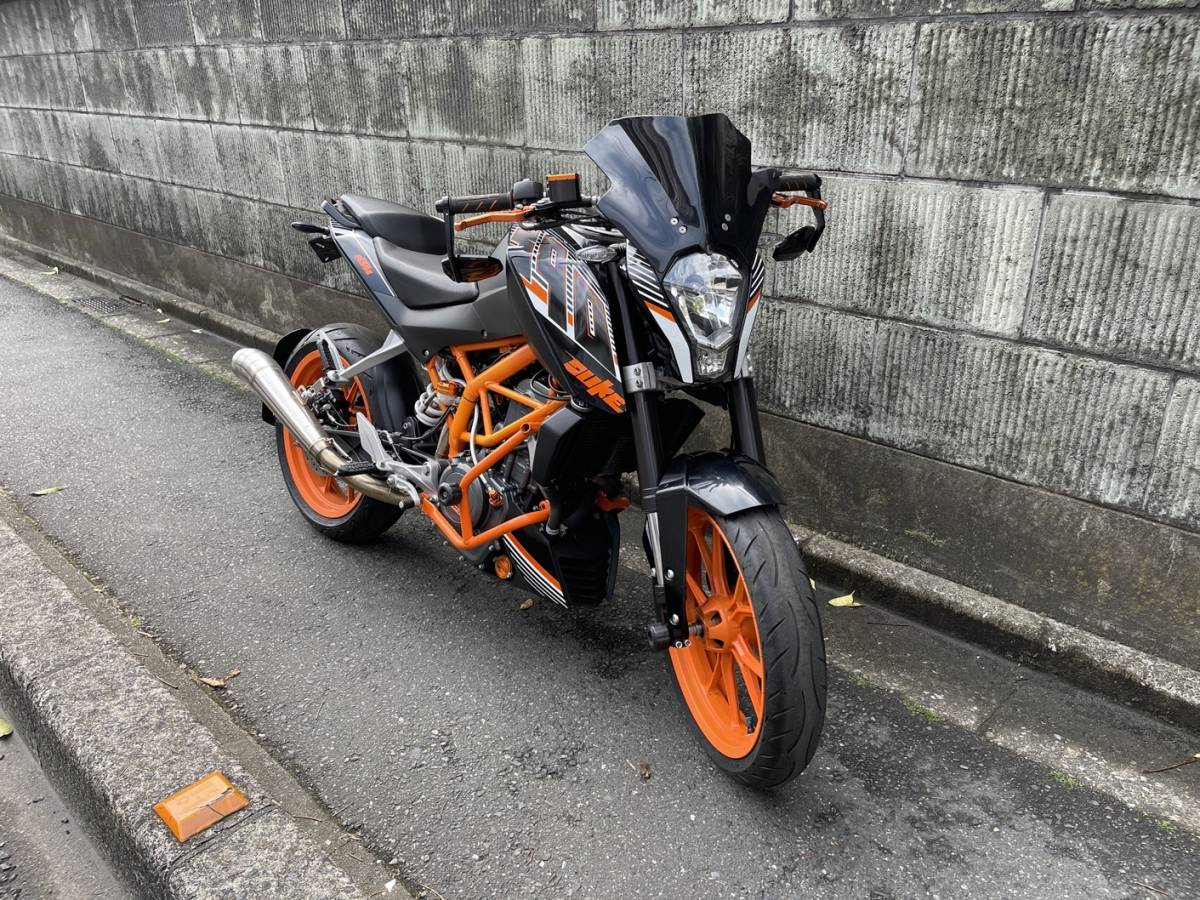 KTM 390 デューク 2014 5184KM_画像1