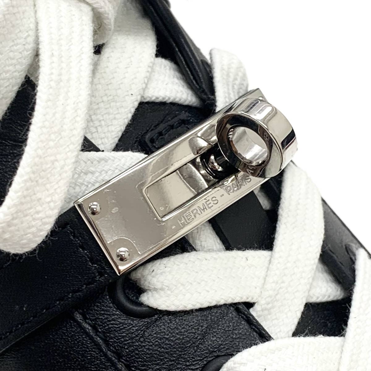 4269 未使用 エルメス デイ ケリーバックル レザー スニーカー 4269 未使用 エルメス デイ ケリーバックル レザー スニーカー