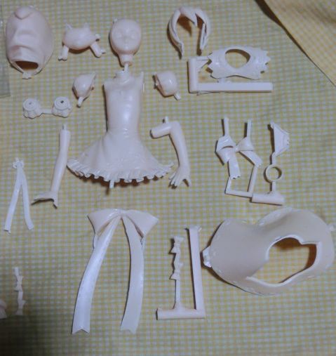  resin комплект 1/8..... Hatsune Miku яблоко ... прекрасный девушка игра фигурка кукла кукла one fesWF