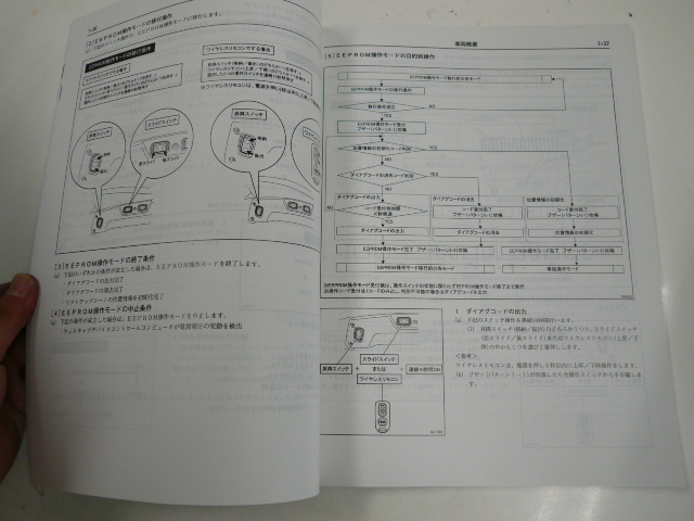 トヨタノア・ヴォクシー/ウェルキャブ修理書/2007-7発行_画像3