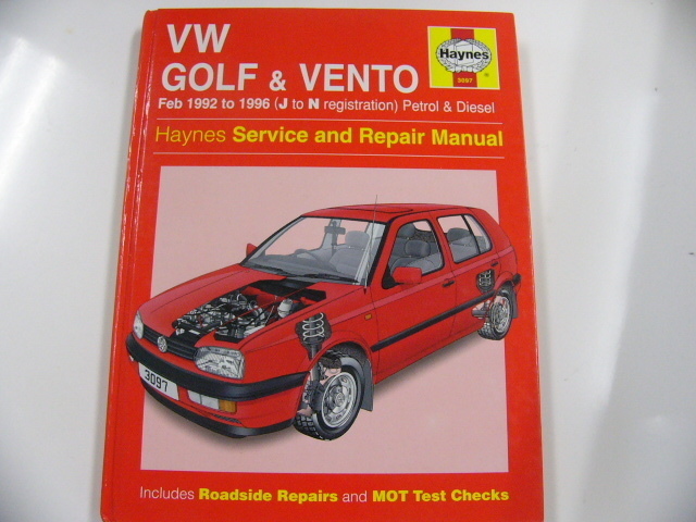 VW GOLF&VENTO マニュアル※洋書・海外版_画像1