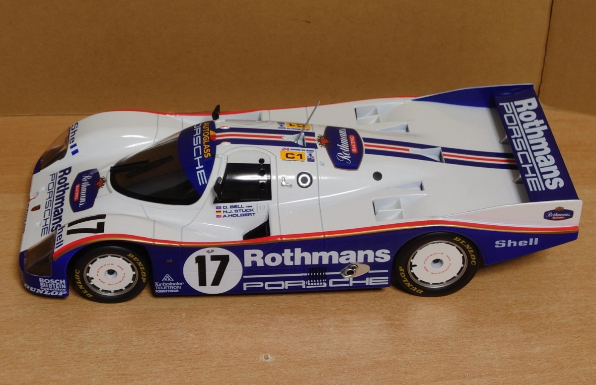 1/18 ポルシェ962C ロスマンズ ルマン1987優勝車 ROTHMANS ダイ