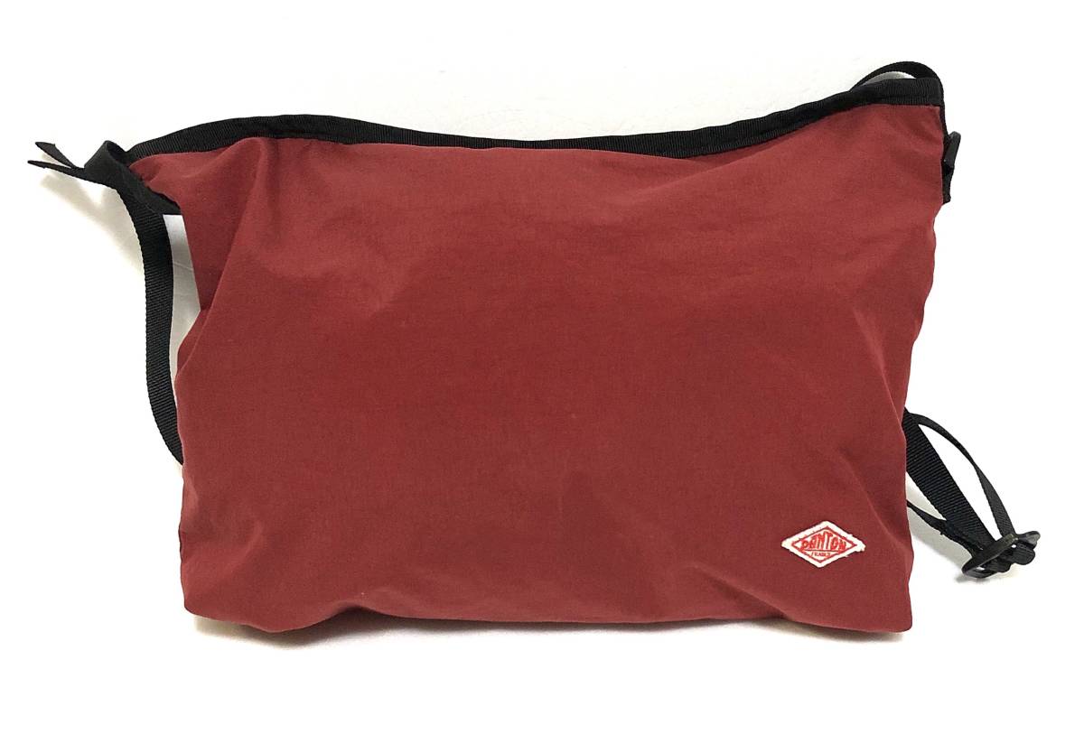 DANTON Dan ton shoulder bag red Journal Standard Logo 225291