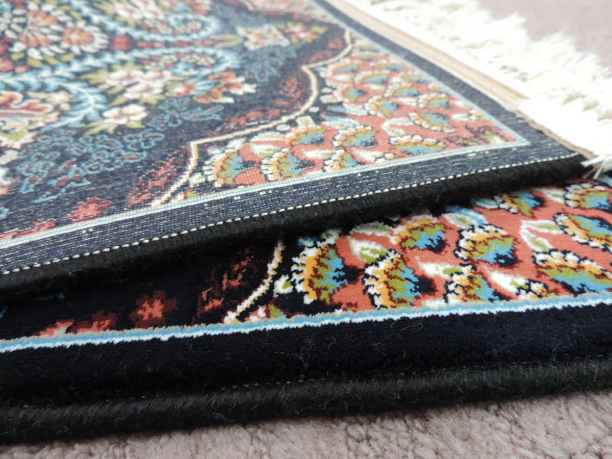 100 万ノット/豪華な色柄ペルシャ柄絨毯 玄関マット カーペット 100 万ノット/豪華な色柄ペルシャ柄絨毯 玄関マット カーペット