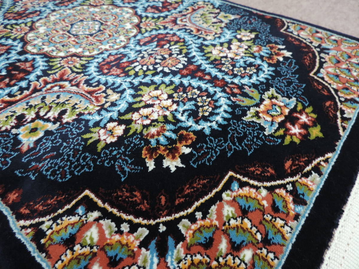 100 万ノット/豪華な色柄ペルシャ柄絨毯 玄関マット カーペット 100 万ノット/豪華な色柄ペルシャ柄絨毯 玄関マット カーペット