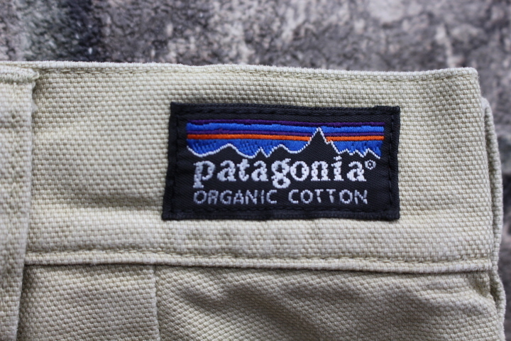 USA古着　パタゴニア　Patagonia　W32　半ズボン　ハーフパンツ　ボトムス　刻印ボタン　ショートパンツ　ライトベージュ　アメリカ古着_画像7