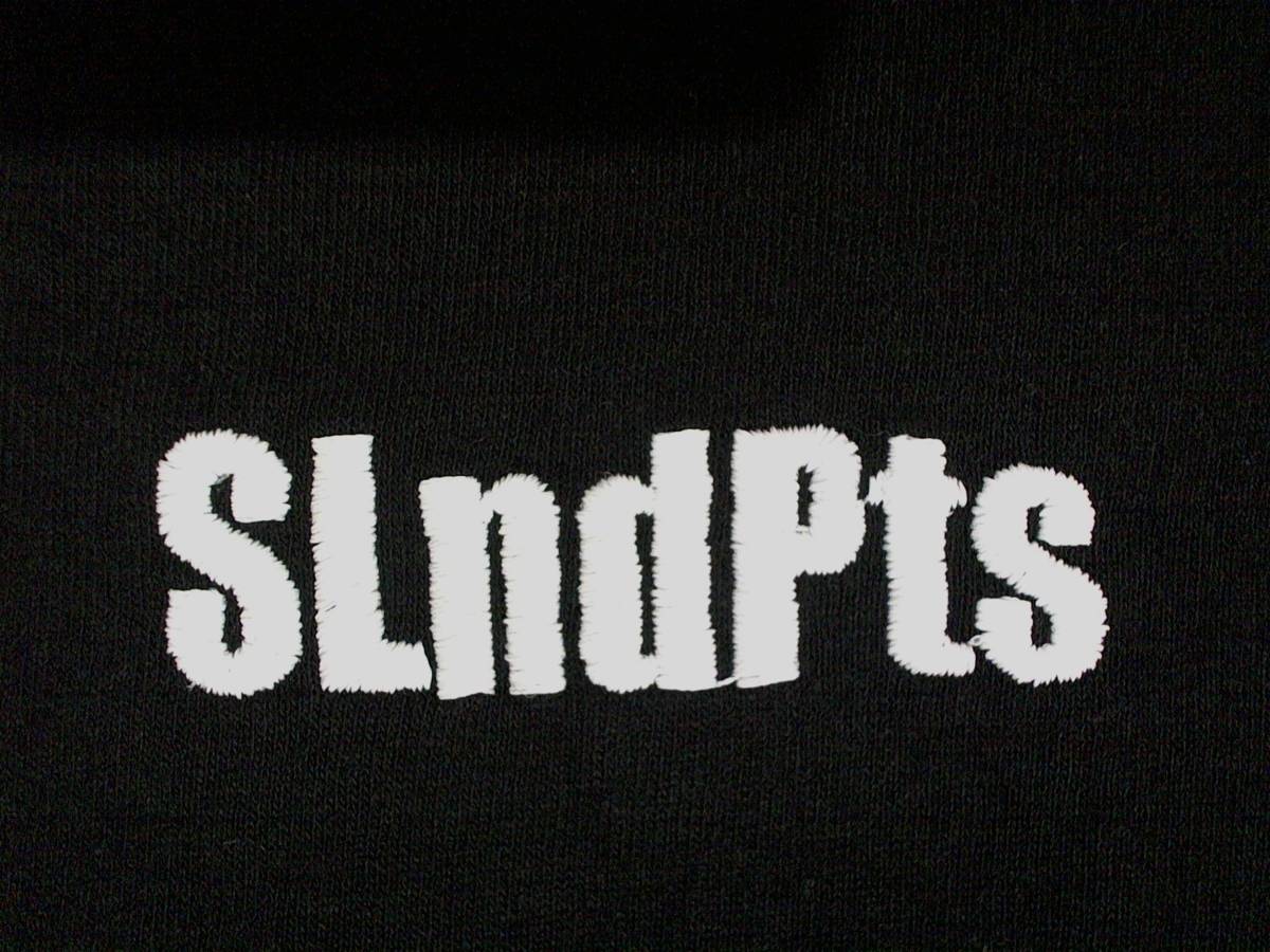 ★ALSTYLE★『SLNDPTS』胸刺繍ロゴプリント半袖Tシャツ コットンＴシャツ XL 黒 ブラック_画像5