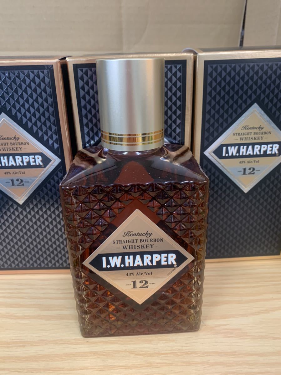新品未開栓6本セット☆I.W.HARPER 12年☆終売品☆バーボンウイスキー