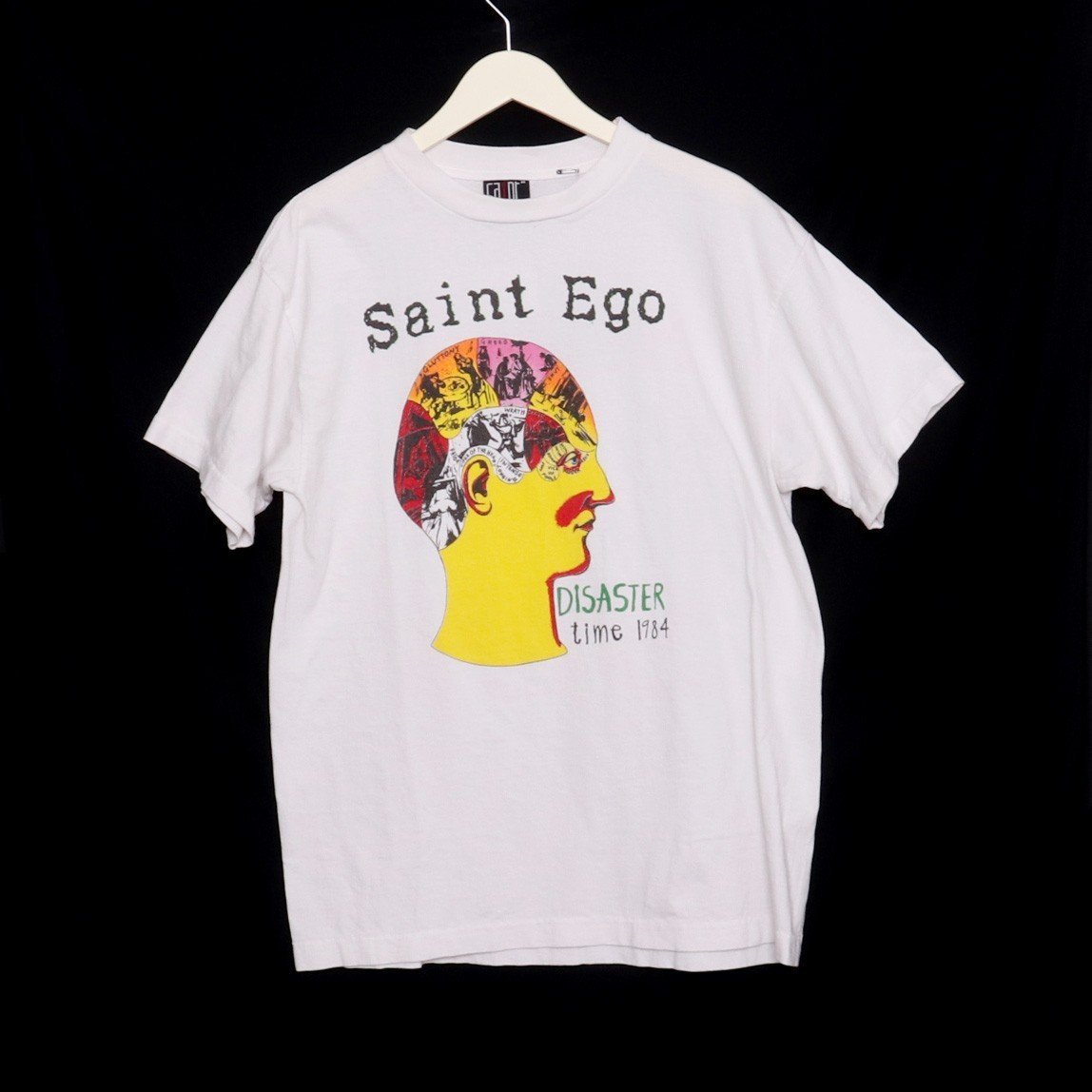 セントマイケル SAINT MICHAEL 22SS SS TEE BRAIN White M カットソー