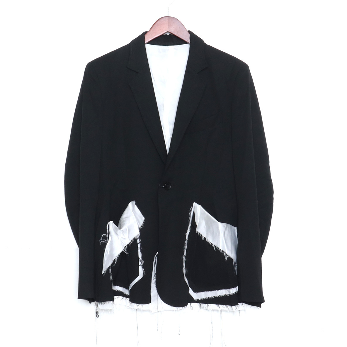 定価83600円 サルバム SULVAM 20AW Gabardine Classic Shortjacket