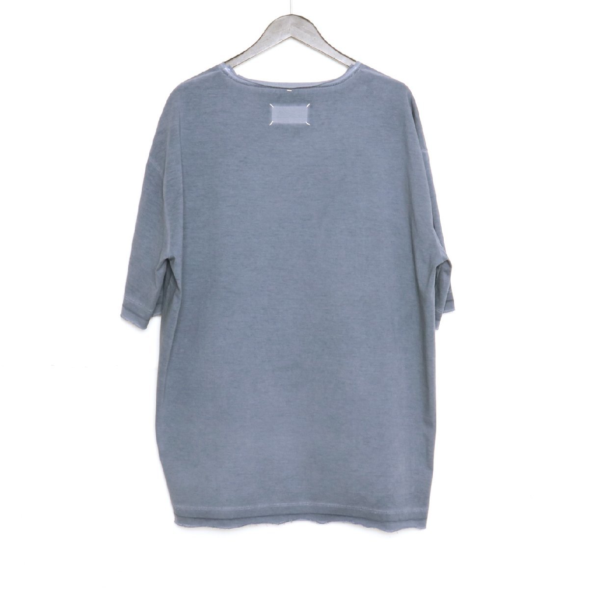 未使用 メゾンマルジェラ MAISON MARGIELA Garment die T-shirt 半袖Tシャツ S50GC0668-S23883 ネイビー Mサイズ /T /Z_画像2