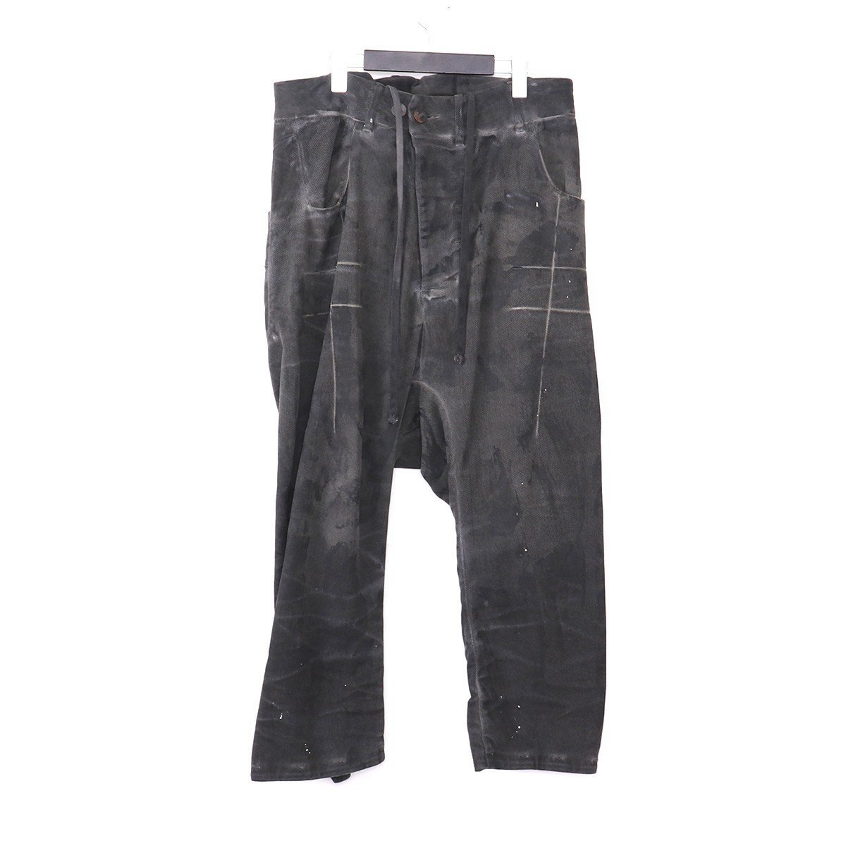 代購代標第一品牌－樂淘letao－BORIS BIDJAN SABERI 18SS CROPPED JEANS P15 グレー Sサイズ ...