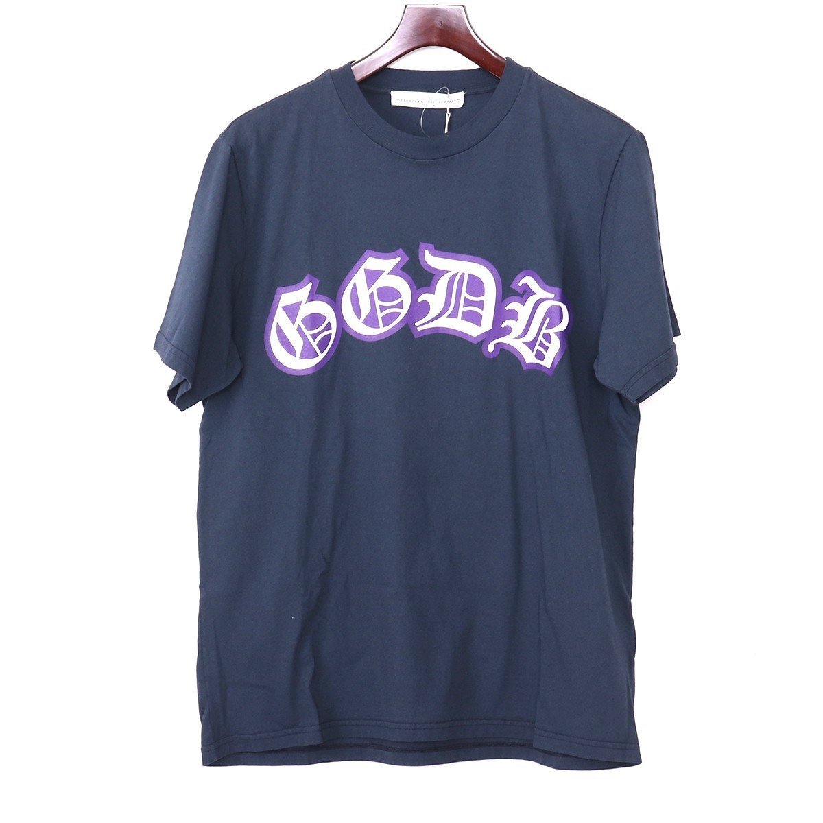 ゴールデングース Golden Goose 半袖Tシャツ 半袖カットソー Tシャツ S ネイビー GG501 /X_画像1