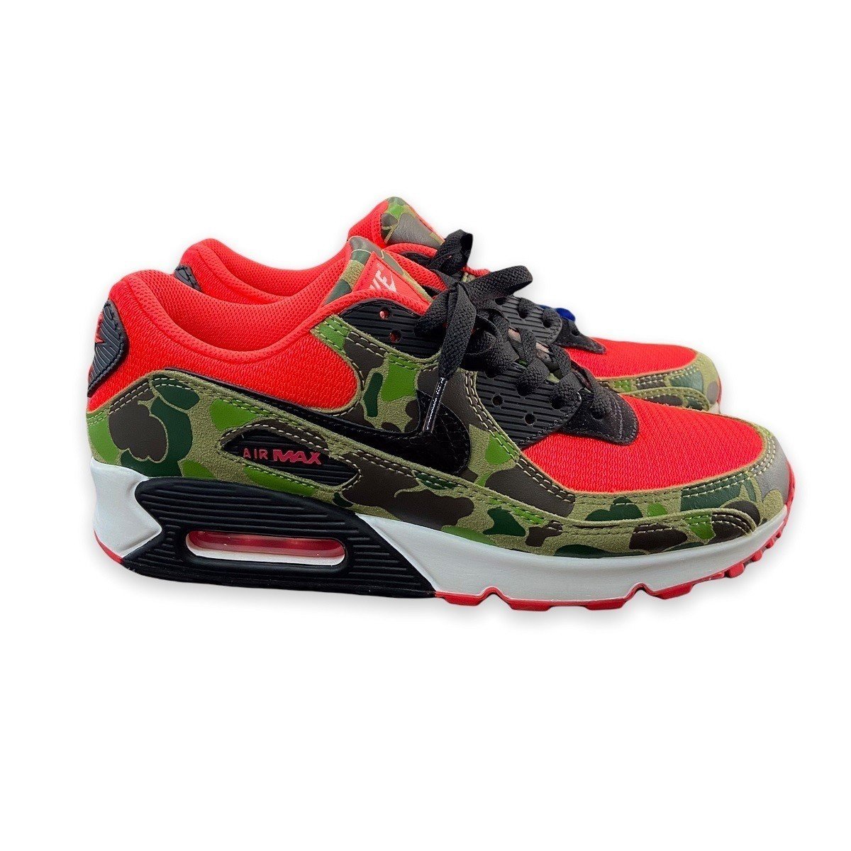 26.5cm NIKE ATMOS AIR MAX 90 DUCK CAMO CW6024-600 ナイキ アトモス エアマックス90 ダックカモ スニーカー グリーン_画像3