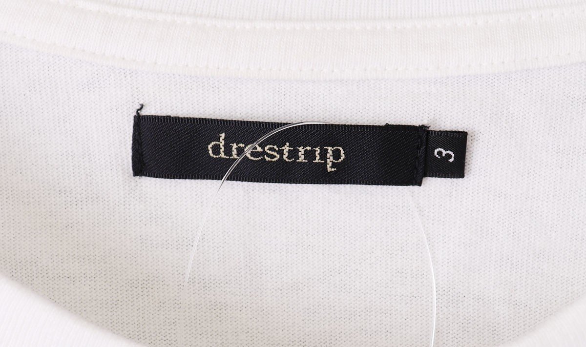 ドレストリップ drestrip 18SS WE LOVE SUNSHINE 半袖Tシャツ カットソー 3 ホワイト UT1947 /X_画像3