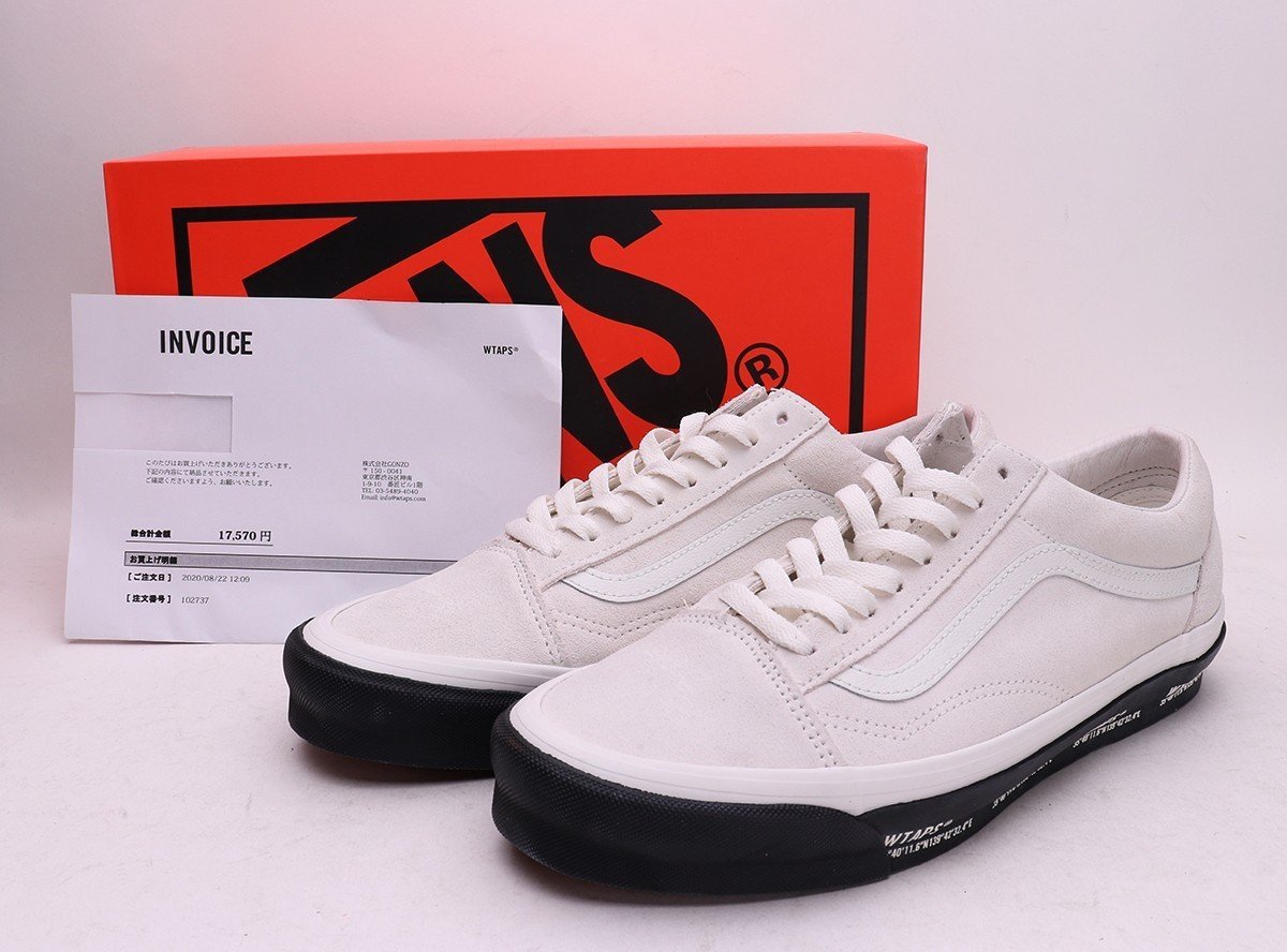 ダブルタップス バンズボルト WTAPS × VANS VALUT 20SS OG OLD SKOOL