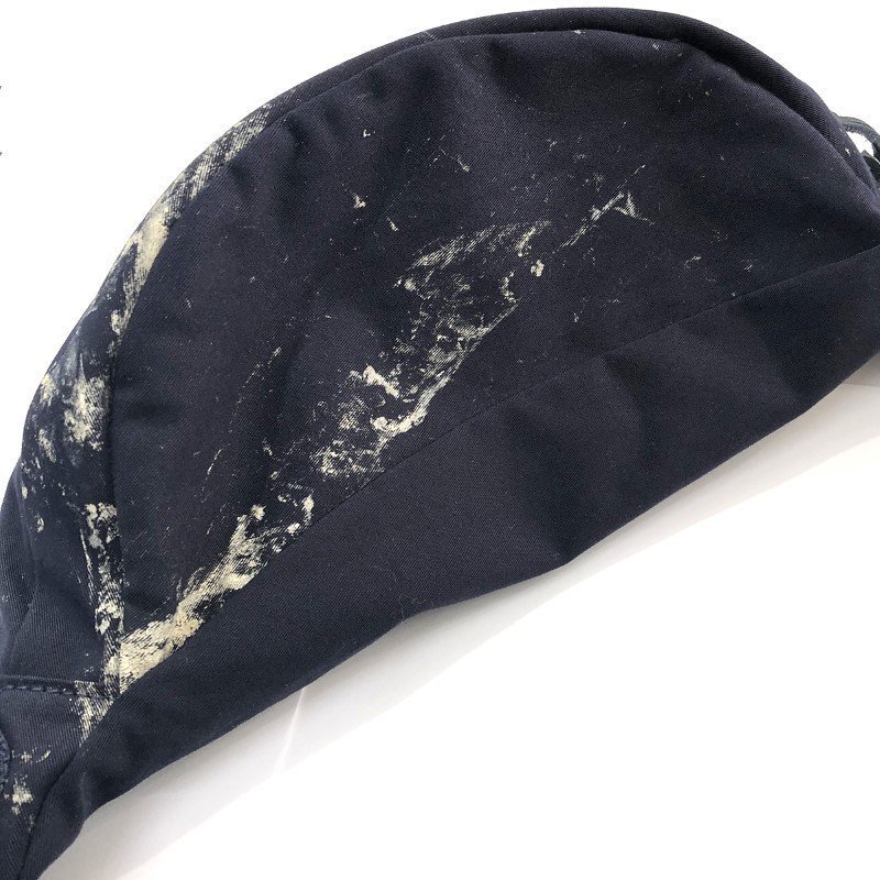 メゾンマルジェラ Maison Margiela 20SS CROSS BODY POUCH DYED ボディー バッグ ネイビー F ウエスト UT4412 /X_画像3