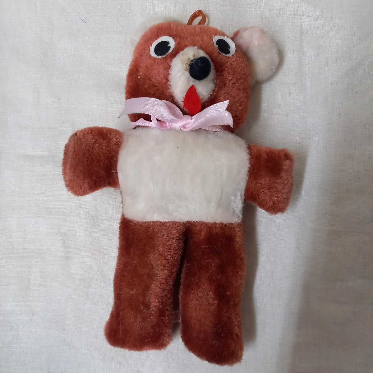 【Vintage】ぬいぐるみ ベア 舌出し Yahoo!オークション - 昭和レトロ くま ぬいぐるみ 舌出し 台湾製