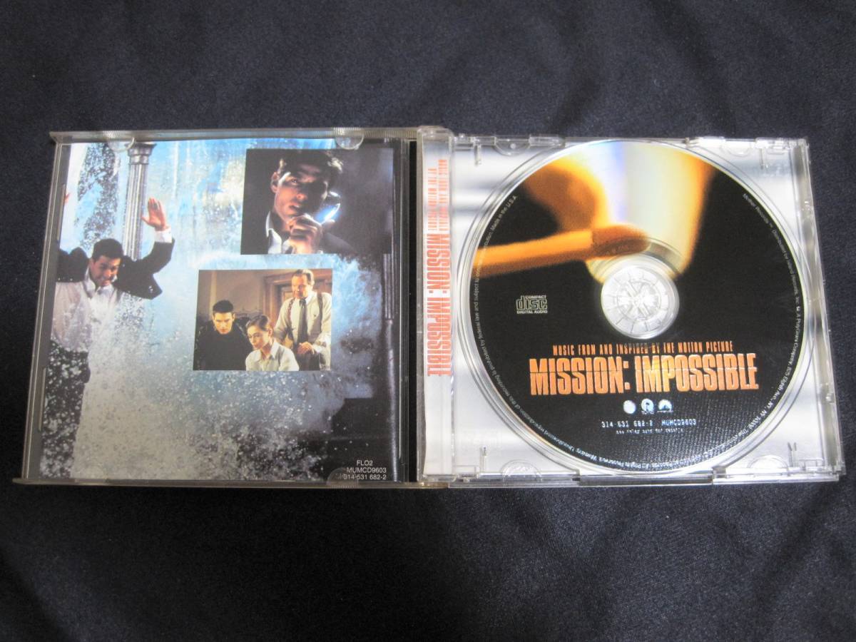 Mission : Impossible ミッションインポッシブル / Music From And Inspired By The Motion Picture 輸入盤 12センチ CD アルバム 廃盤_画像3