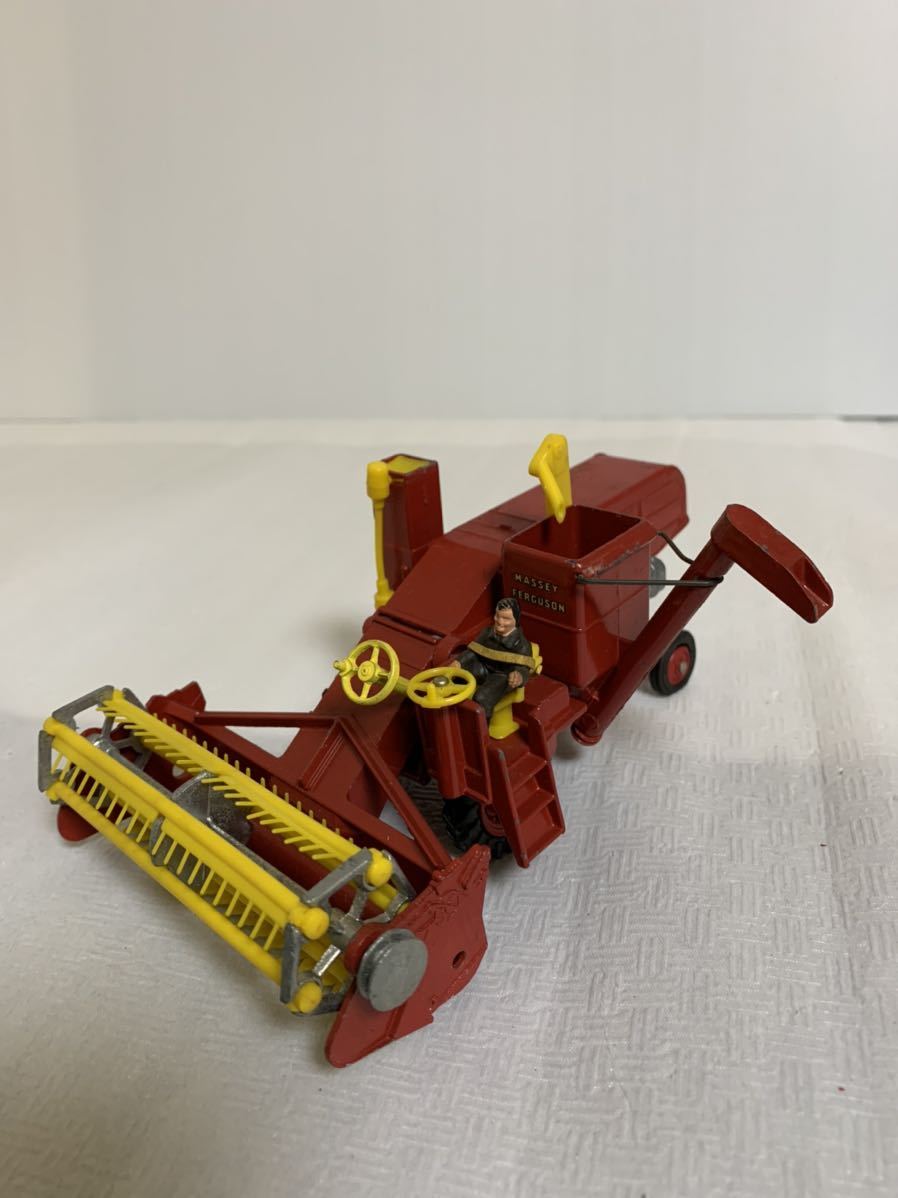 CORGI MAJOR TOYS MASSEY FERGUSON 780 COMBINE/コーギーコンバイン/はたらく車/ミニカー/レトロ/サビパーツ劣化等経年/ジャンク扱_画像1